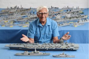 Matchstick Model Master Shows his Craft