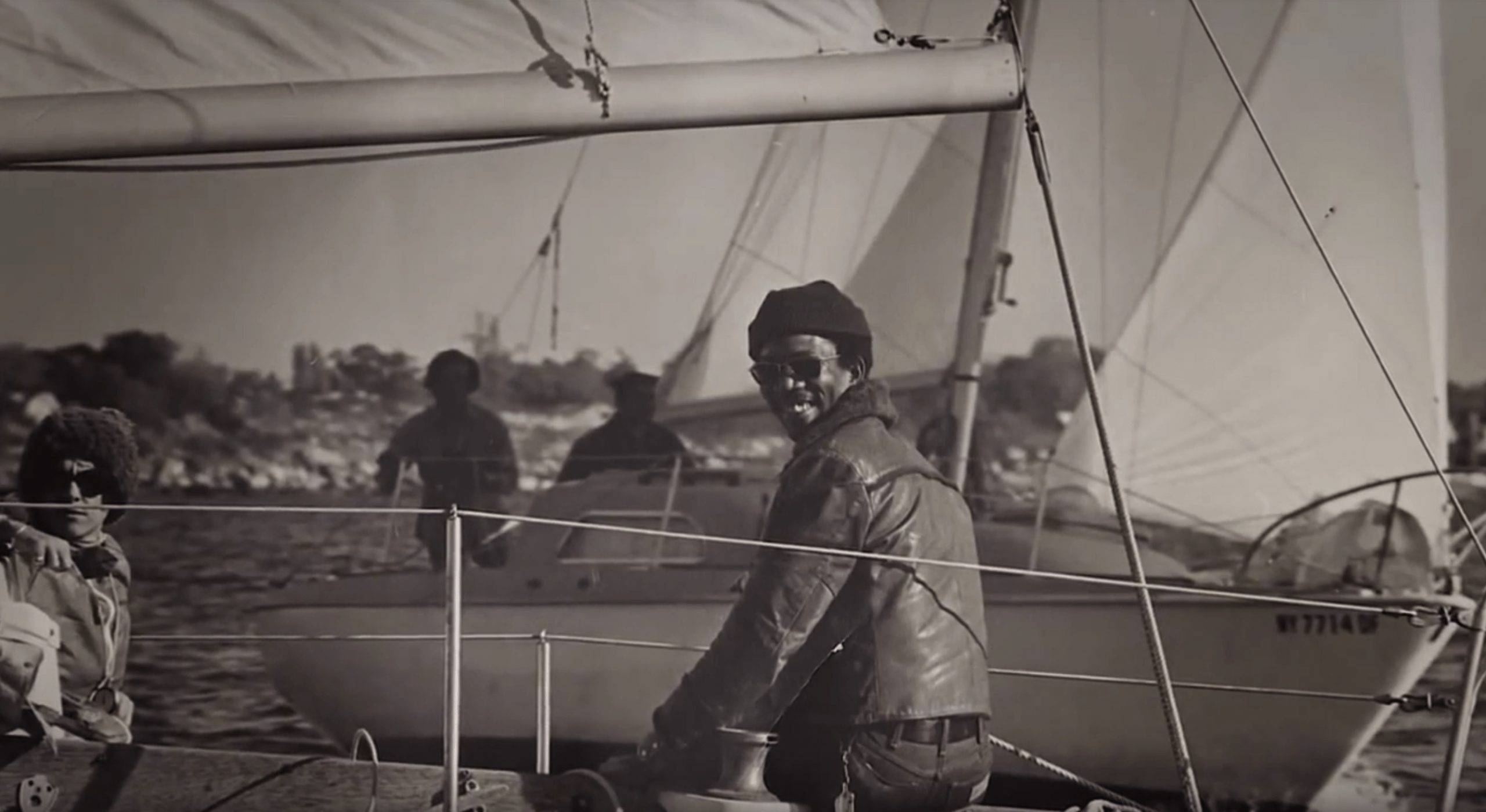 Morgan Freeman sailor